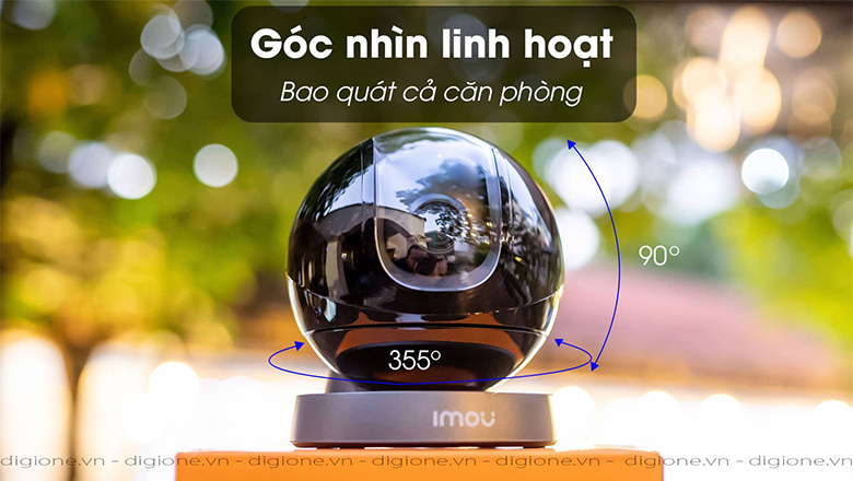 Tầm nhìn bao quát cả căn phòng