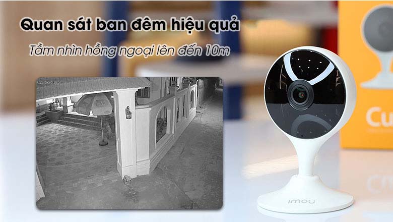 Đèn hồng ngoại 10M, quan sát ban đêm hiệu quả