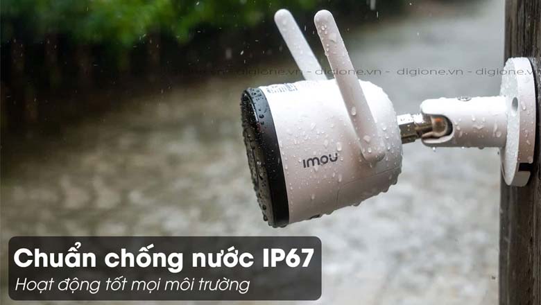 Imou Bullet 2E thích nghi tốt ngoài trời