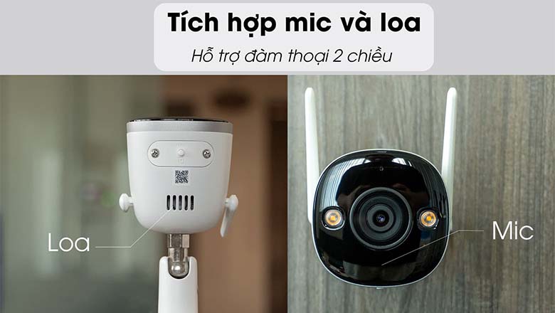 Trò chuyện 2 chiều cùng Imou F26FP