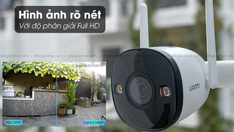 Camera cho màu sắc hình ảnh chất lượng cao