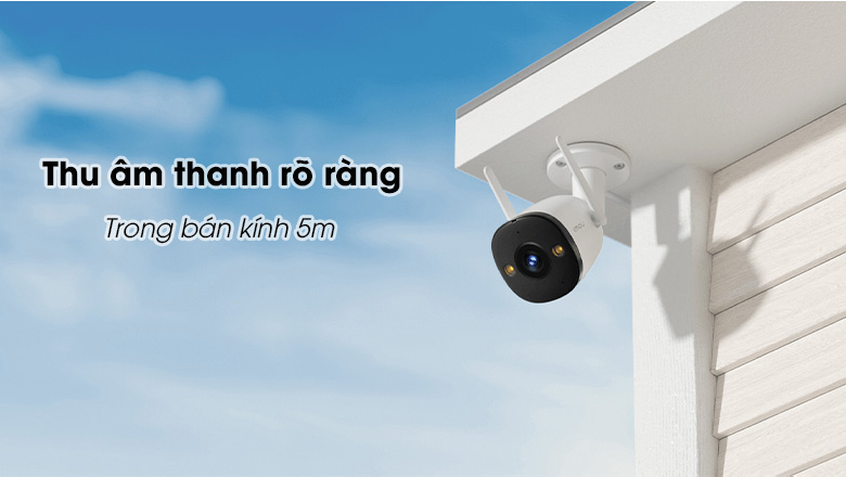 Tích hợp Mic lắng nghe mọi âm thanh