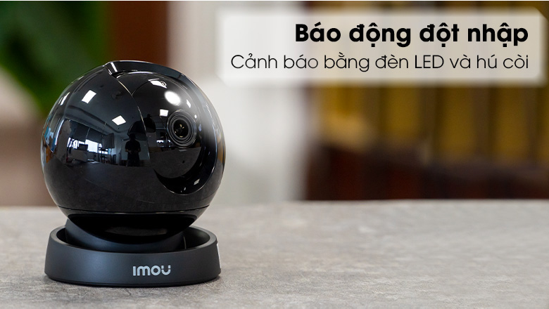 Cảnh báo bằng đèn LED và hú còi