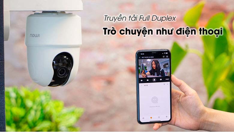 Hỗ trợ đàm thoại 2 chiều Full-Duplex