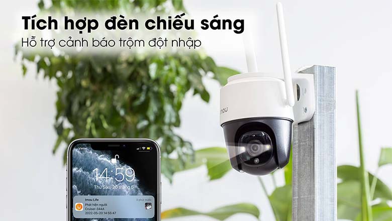 Tùy chọn 4 chế độ quan sát ban đêm