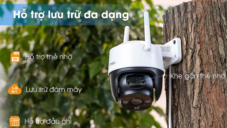 Có 3 phương thức lưu trữ trên IPC-F41FP