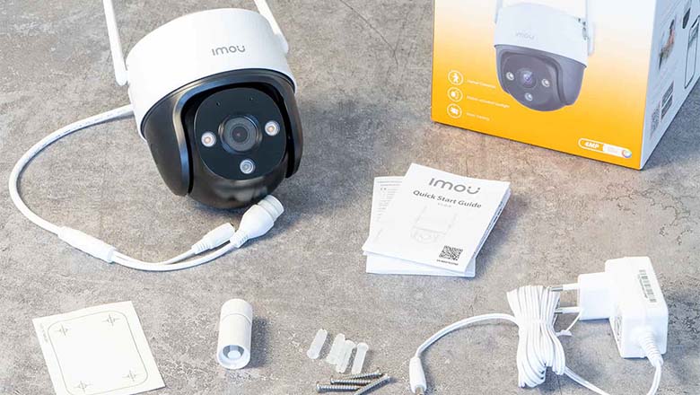 Bộ sản phẩm camera Imou IPC-S41FP bao gồm