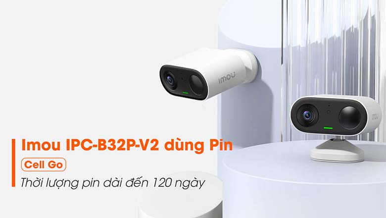 Dòng iMou IPC B32P tích hợp pin