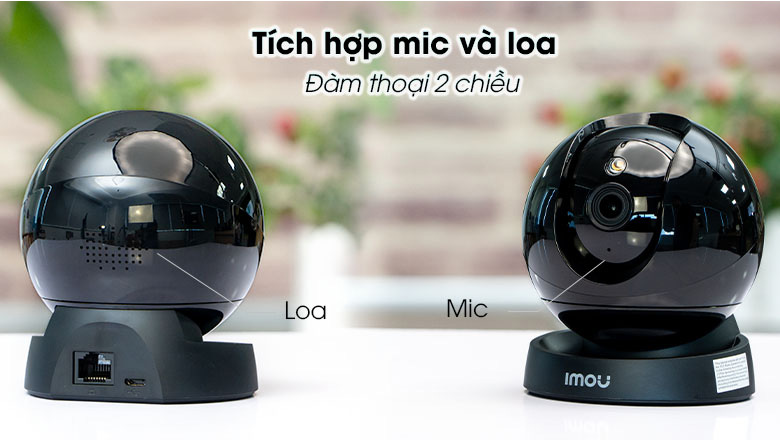 Khả năng đàm thoại 2 chiều trên camera