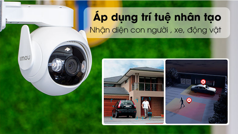 Camera IPC GS7EP hỗ trợ công nghệ phát hiện AI