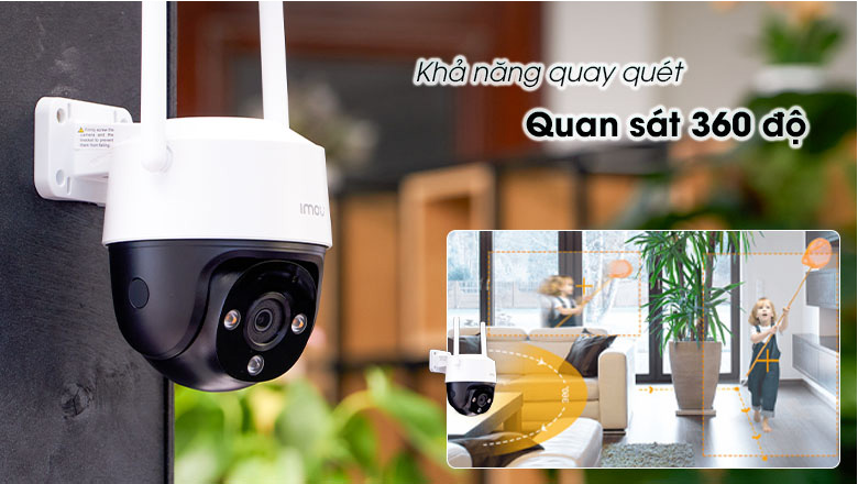 Camera IPC S41FEP độ phân giải 4MP