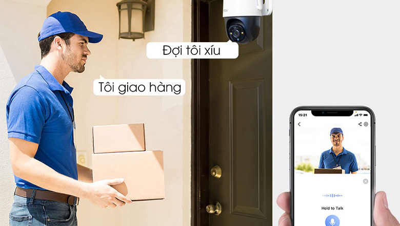 Hỗ trợ đàm thoại 2 chiều